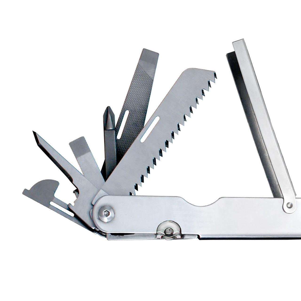 Multi Herramienta SOG Powerlock Satin (With Scissors, Nylon Pouch) - Knives.mx