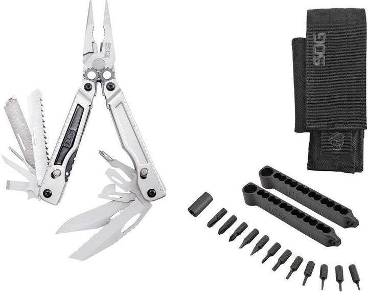 Multi-herramienta SOG Powerplay w/Hex Bit Kit - Knives.mx