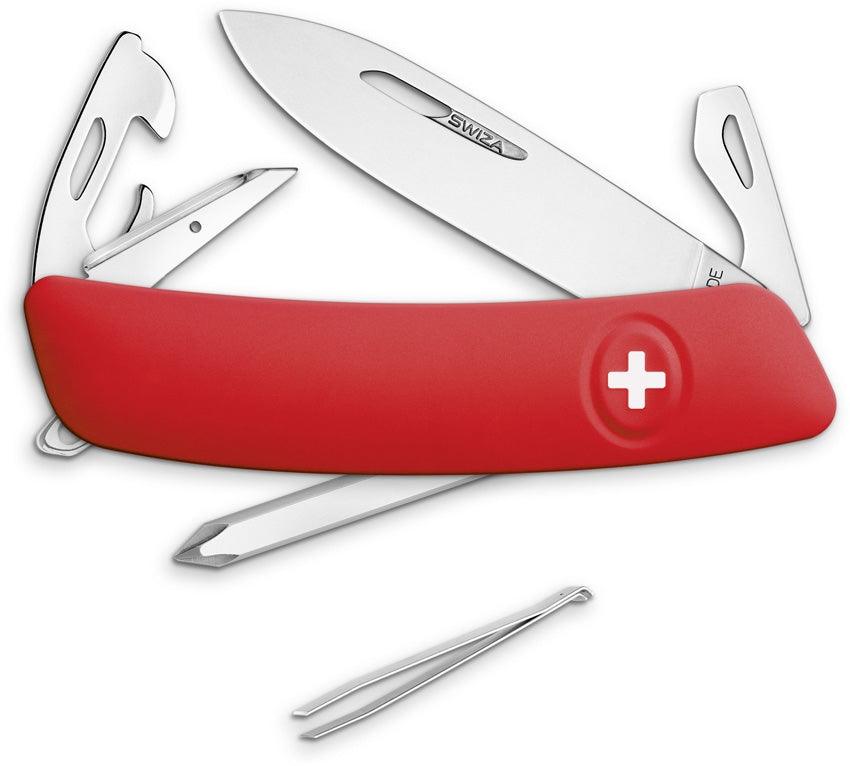 Navaja Suiza Multiusos SWIZA D04R Swiss Pocket Knife w/Ring - Knives.mx