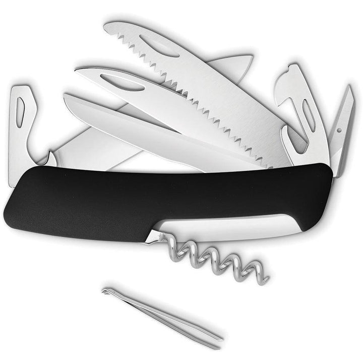 Navaja Suiza Multiusos SWIZA D09 Pocket Knife Black - Knives.mx