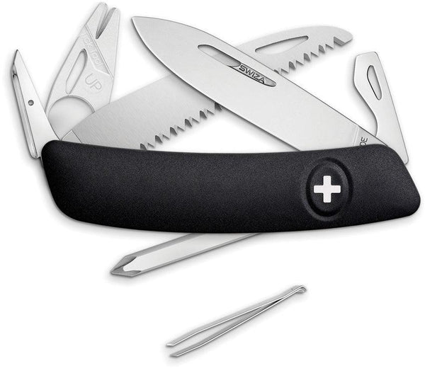 Navaja Suiza Multiusos SWIZA TT06 Tick Tool Black - Knives.mx