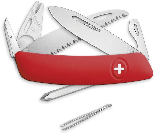 Navaja Suiza Multiusos SWIZA TT06 Tick Tool Red - Knives.mx