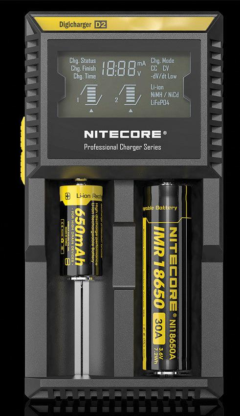 Nitecore Digicharger Battery Charger D2 - Knives.mx