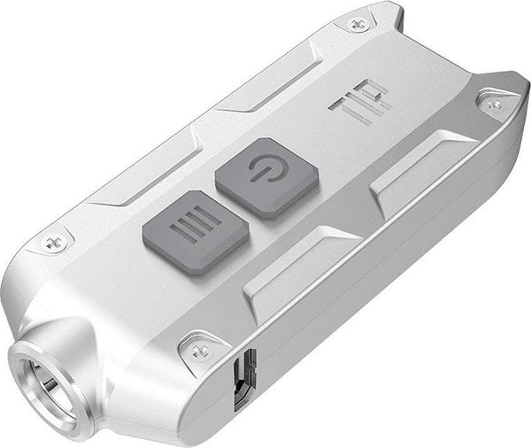 Nitecore TIP Keychain Light Silver - Knives.mx