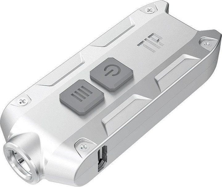 Nitecore TIP Keychain Light Silver - Knives.mx