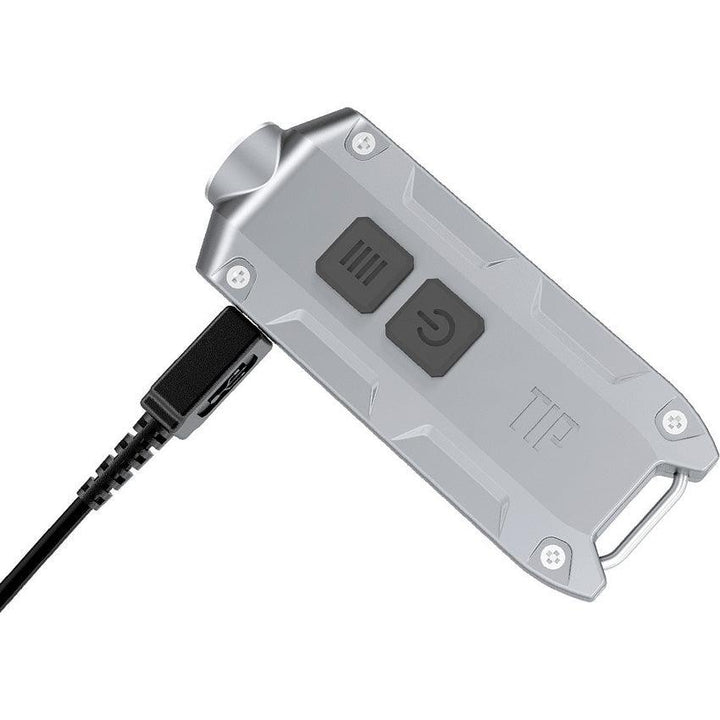 Nitecore TIP Keychain Light Silver - Knives.mx