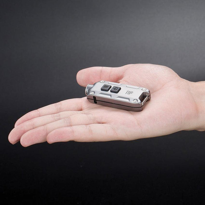 Nitecore TIP Keychain Light Silver - Knives.mx