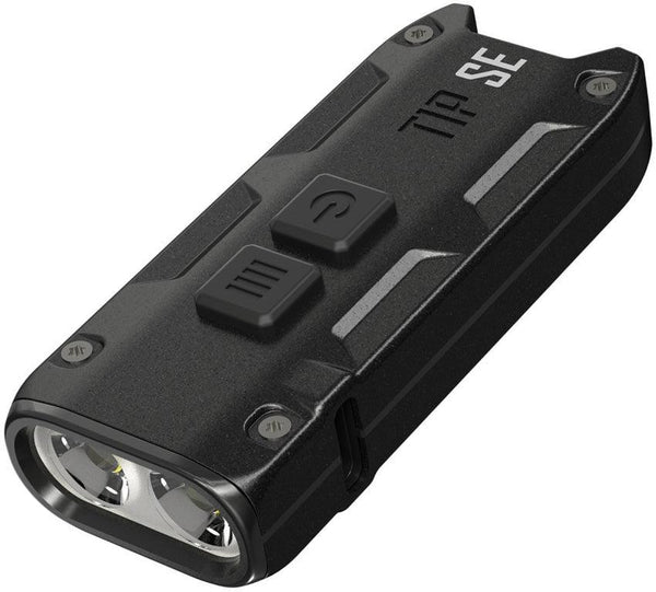 Nitecore TIP SE Keychain Light Black - Knives.mx