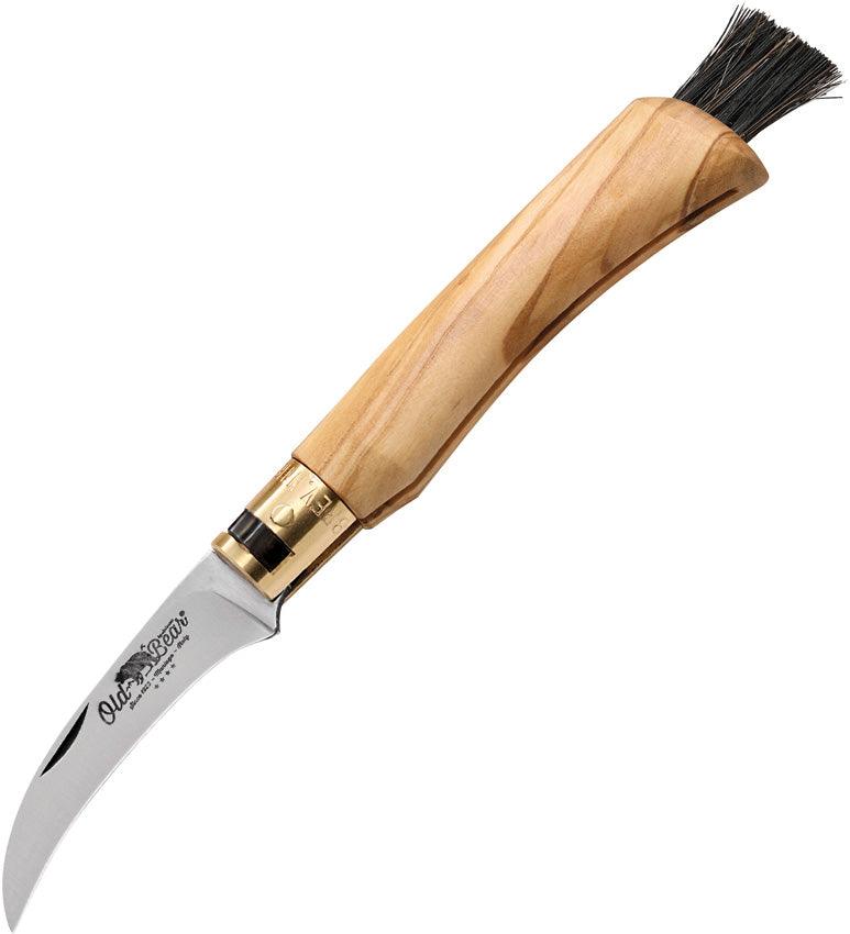 Old Bear Mushroom Knife Olive - Knives.mx