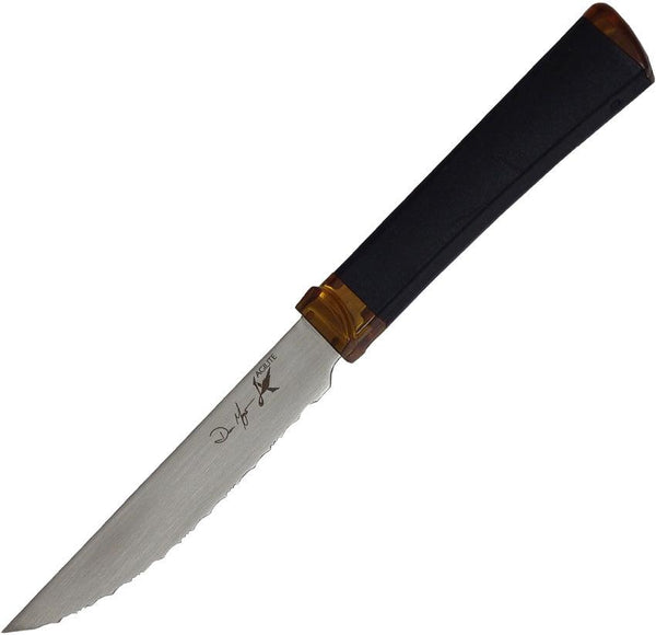 Ontario Agilite Steak Knife Satin Serrated 14C28N Sandvik - Knives.mx