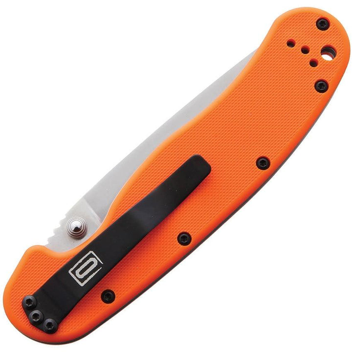 Ontario RAT I Linerlock Orange G10 D2 - Knives.mx