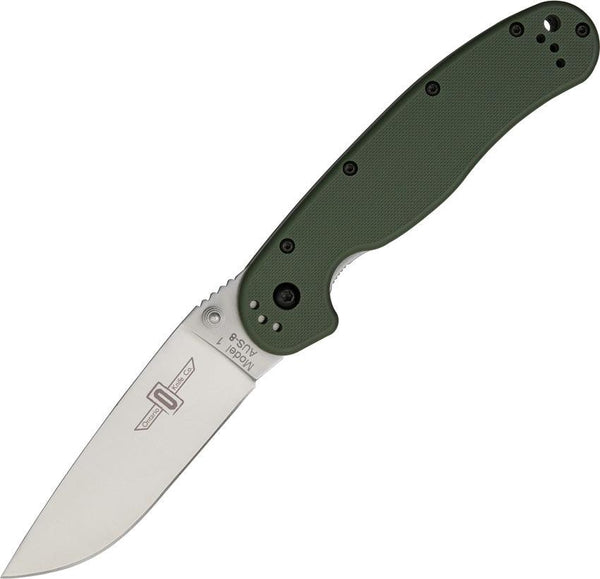 Ontario RAT I OD Green Nylon AUS-8 - Knives.mx