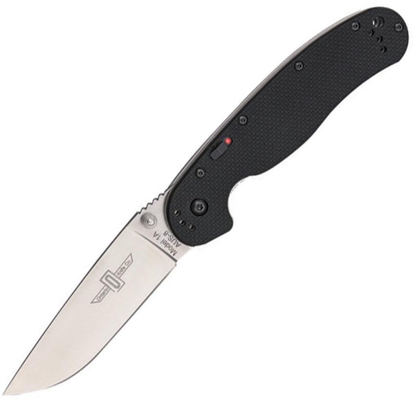 Ontario RAT IA SP Linerlock A/O Black G10 AUS-8 - Knives.mx