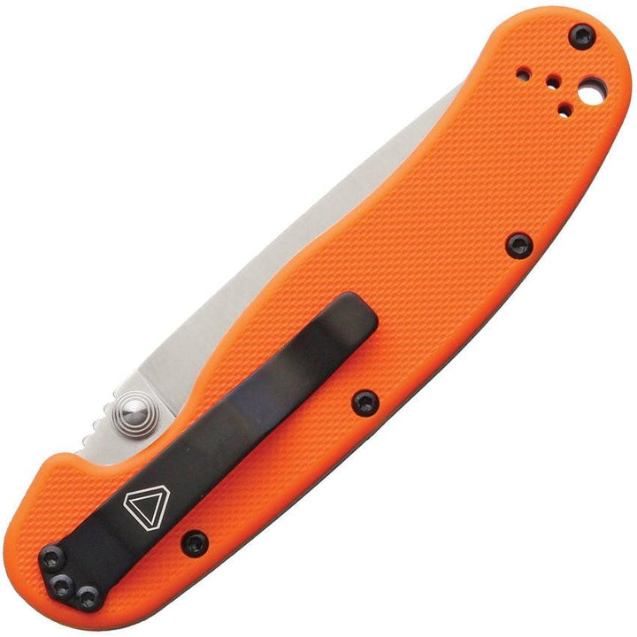 Ontario RAT II Linerlock Orange G10 AUS-8 - Knives.mx