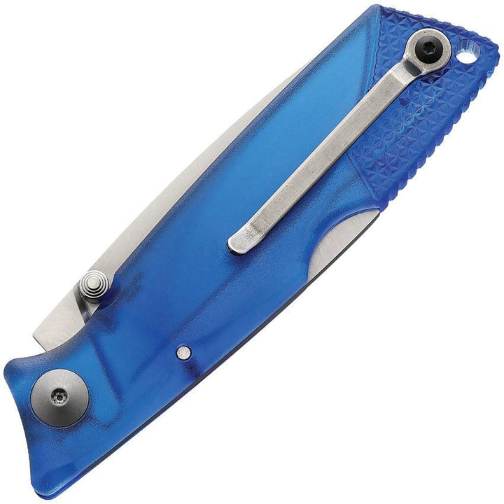 Ontario Wraith Lockback Ice Series Blue Satin 1.4116 - Knives.mx