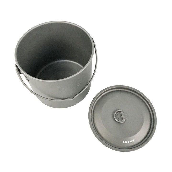 Pathfinder Titanium Bush Pot 1100ml - Knives.mx