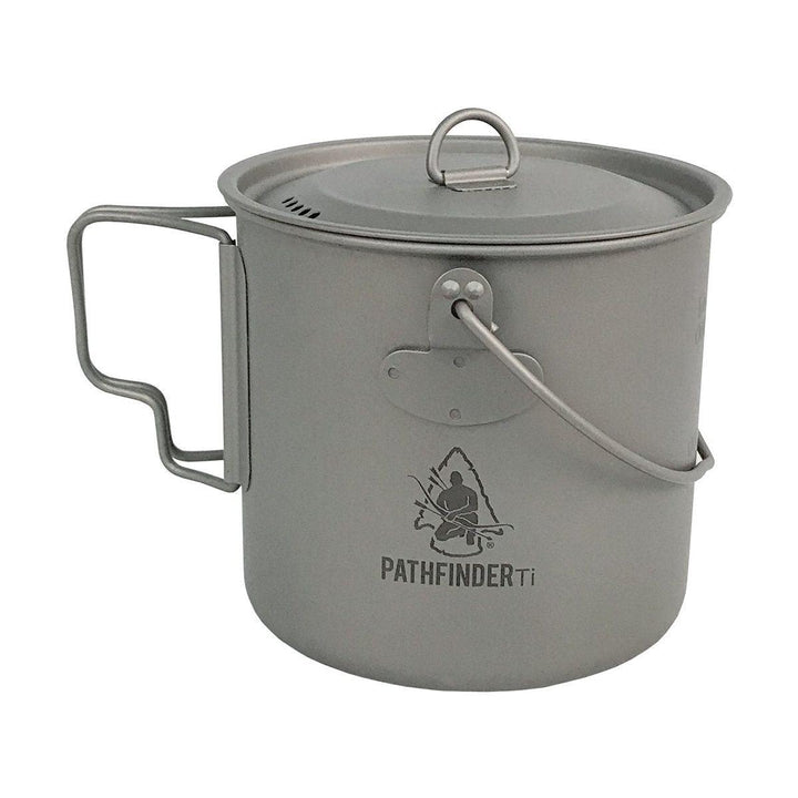 Pathfinder Titanium Bush Pot 1100ml - Knives.mx