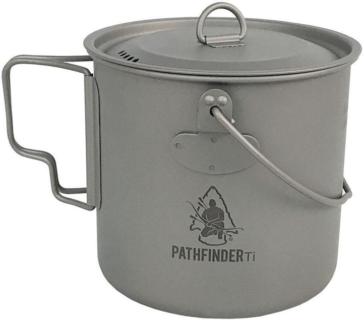 Pathfinder Titanium Bush Pot 1100ml - Knives.mx