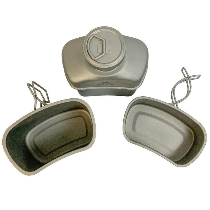 Pathfinder Titanium Canteen Cooking Kit - Knives.mx