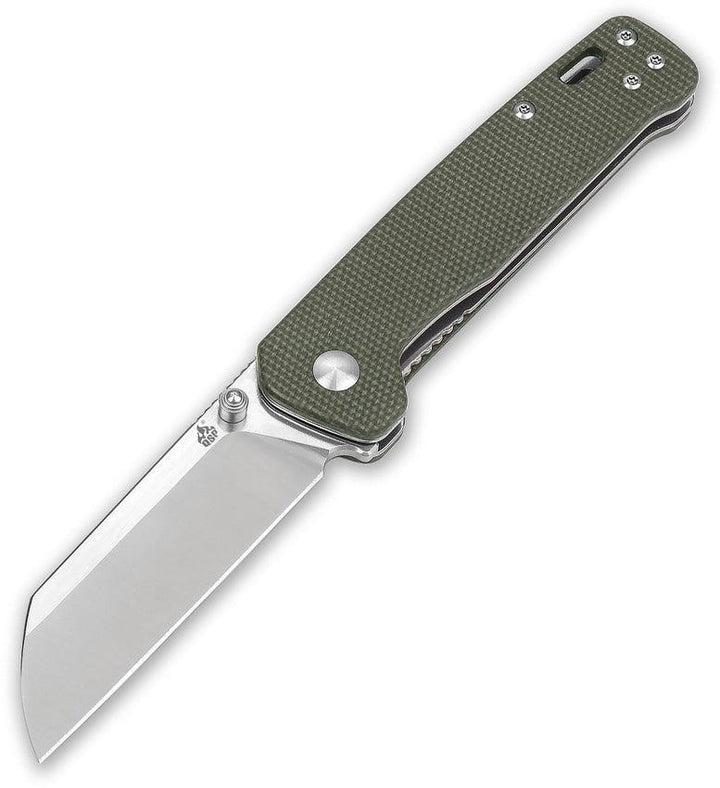 QSP Penguin Linerlock Olive Green - Knives.mx