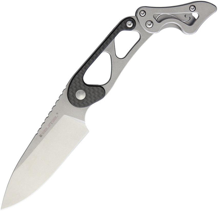 Real Steel Cormorant Apex Stonewash 14C28N Sandvik - Knives.mx