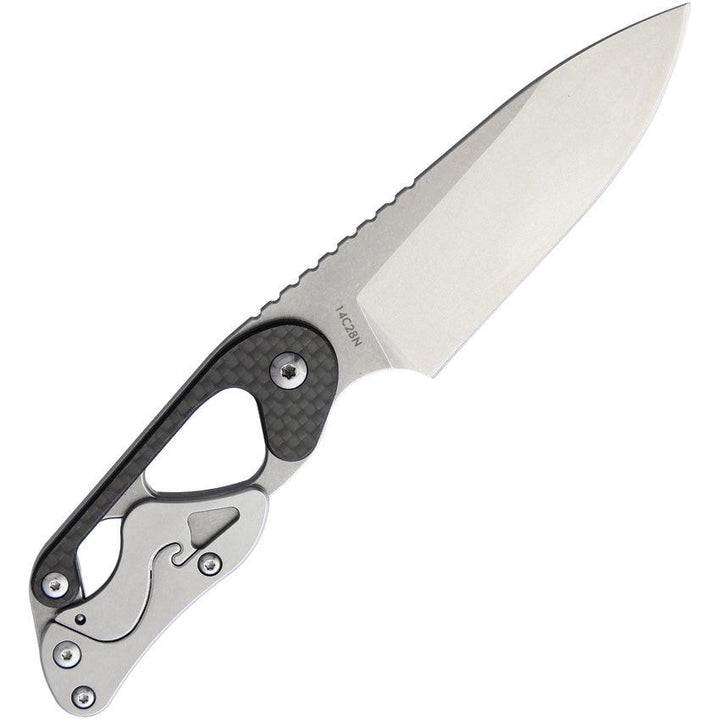Real Steel Cormorant Apex Stonewash 14C28N Sandvik - Knives.mx