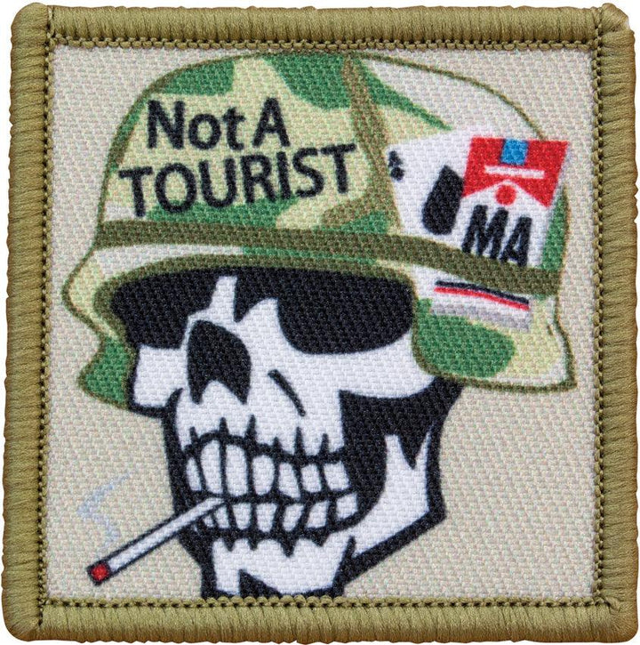 Red Rock Outdoor Gear Patch Not A Tourist - Knives.mx