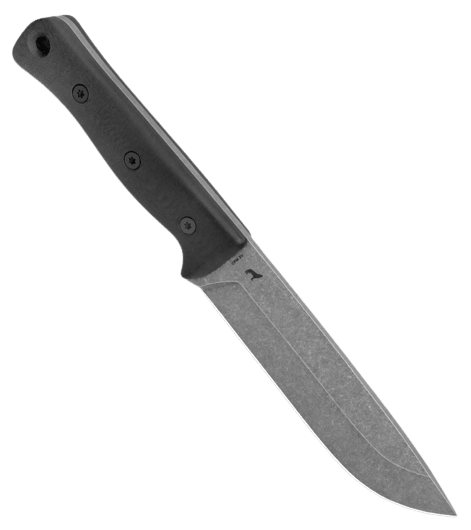 Reiff Knives F6 Leuku Survival Knife Black G10 Acid Stonewash CPM 3V (kydex sheath) - Knives.mx