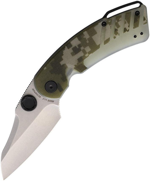 Revo Recoil Linerlock A/O Digital Camo G10 Stonewash 9Cr18MoV - Knives.mx