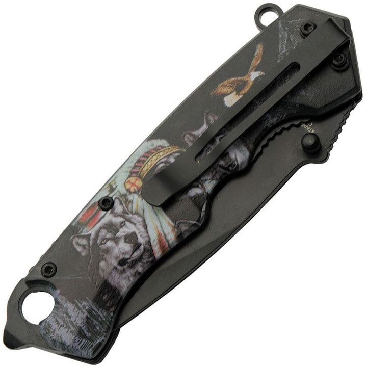 Rite Edge Native Earth Linerlock A/O Black Stainless Blade - Knives.mx