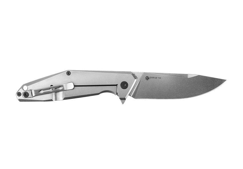 Ruike D191 Framelock Black G10 Stonewash 8Cr13MoV - Knives.mx