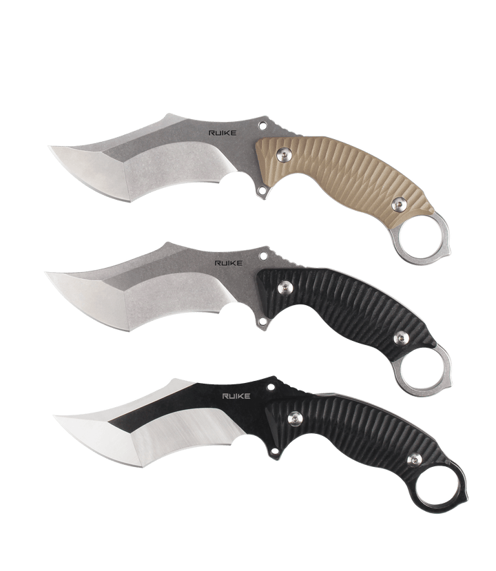 Ruike F181 Fixed Blade Black G10 SW 14C28N Sandvik - Knives.mx