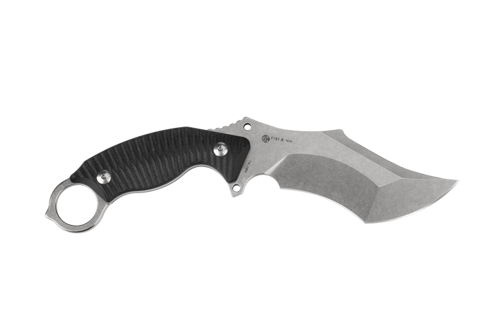 Ruike F181 Fixed Blade Black Stonewash 14C28N Sandvik - Knives.mx