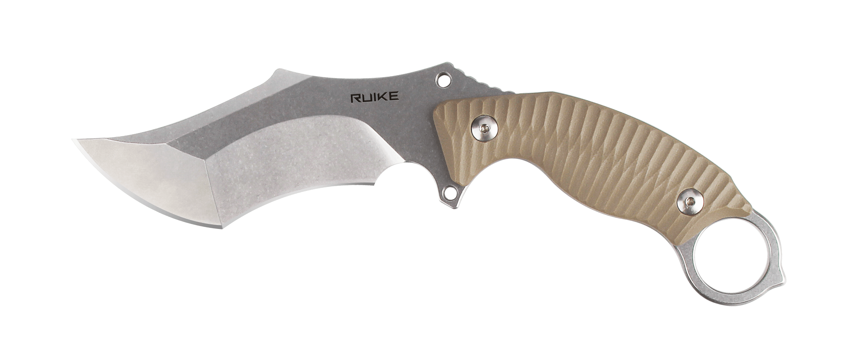 Ruike F181 Fixed Blade Sand G10 Stonewash 14C28N - Knives.mx