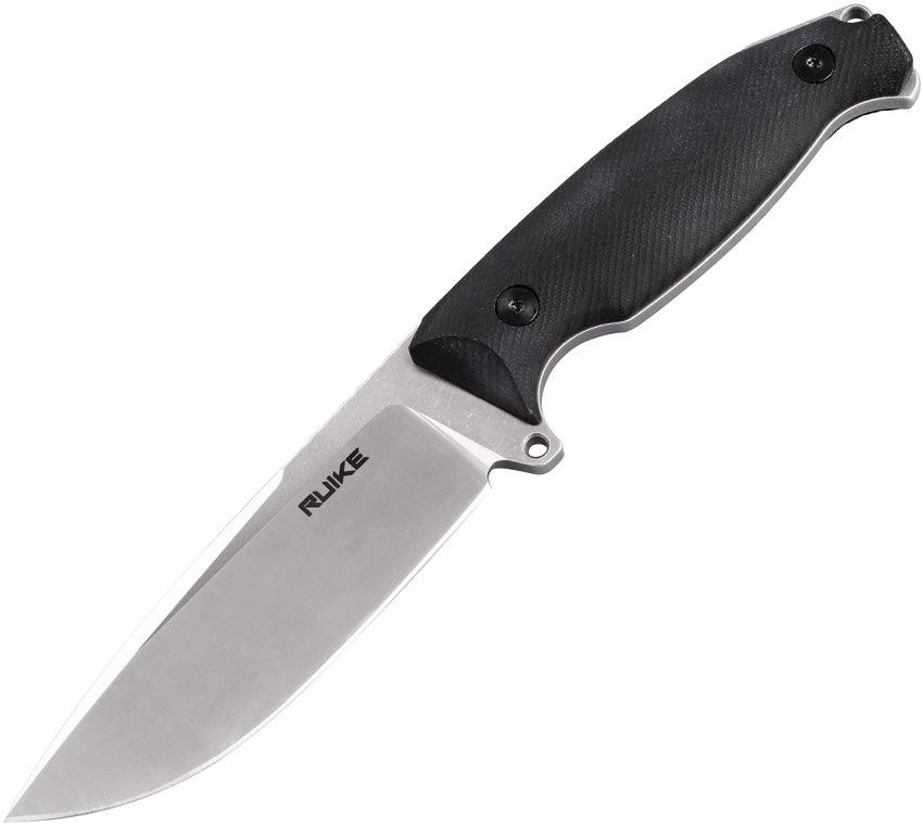 Ruike Jager F118 Black G10 Stonewash 14C28N - Knives.mx