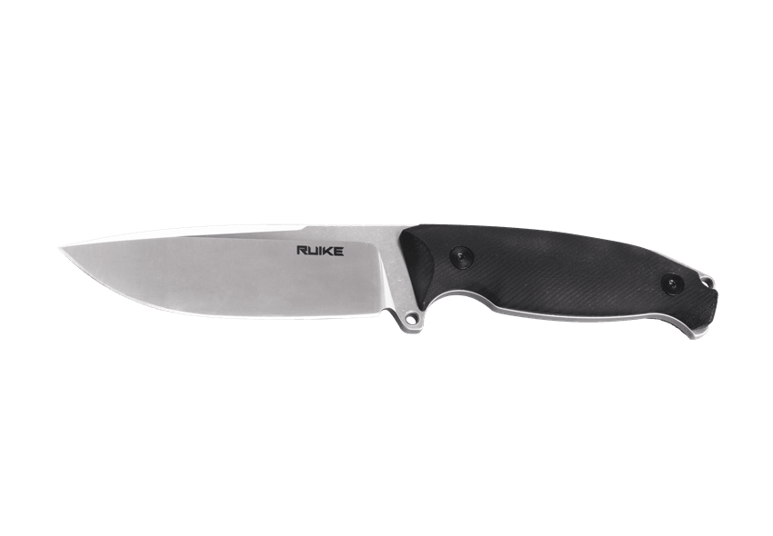 Ruike Jager F118 Black G10 Stonewash 14C28N - Knives.mx