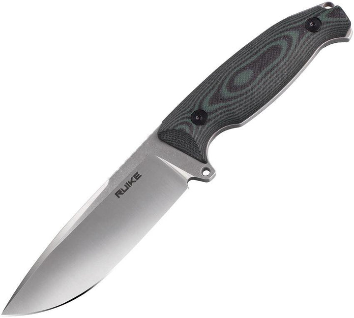 Ruike Jager F118 Green & Black G10 Stonewash 14C28N - Knives.mx