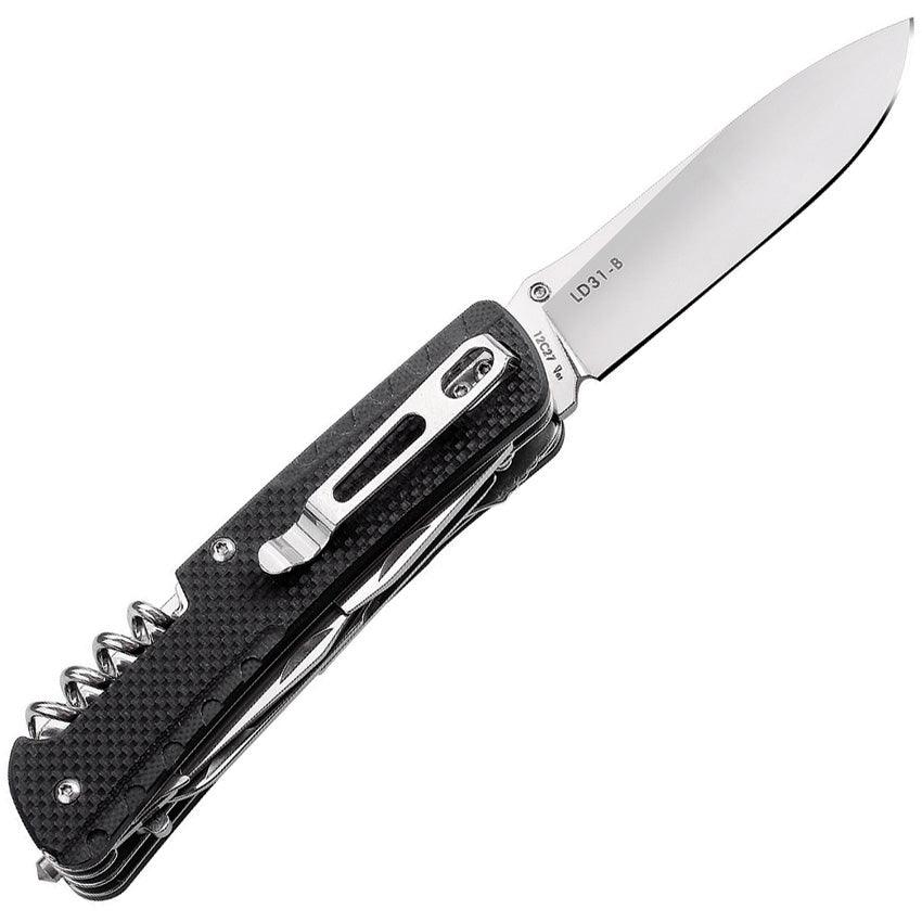 Ruike L31 Large Multifunction Knife Black G10 12C27 Sandvik - Knives.mx