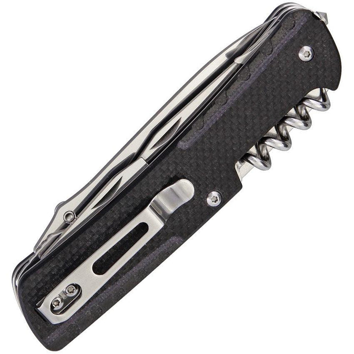 Ruike LD21 Multifunctional Knife Black G10 12C27 Sandvik - Knives.mx