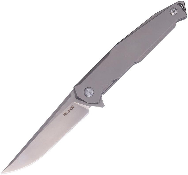 Ruike M108-TZ Framelock Beta Plus Titanium Bead Blast 154CM - Knives.mx