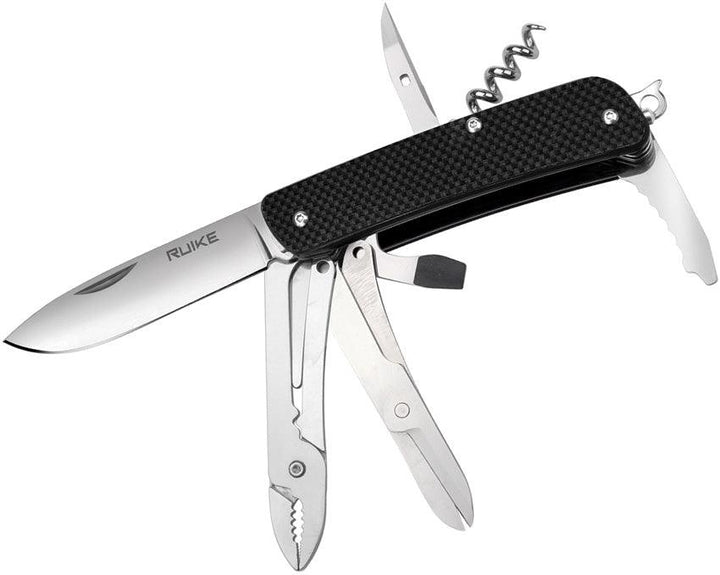 Ruike M41 Medium Folder Black G10 12C27 Sandvik - Knives.mx