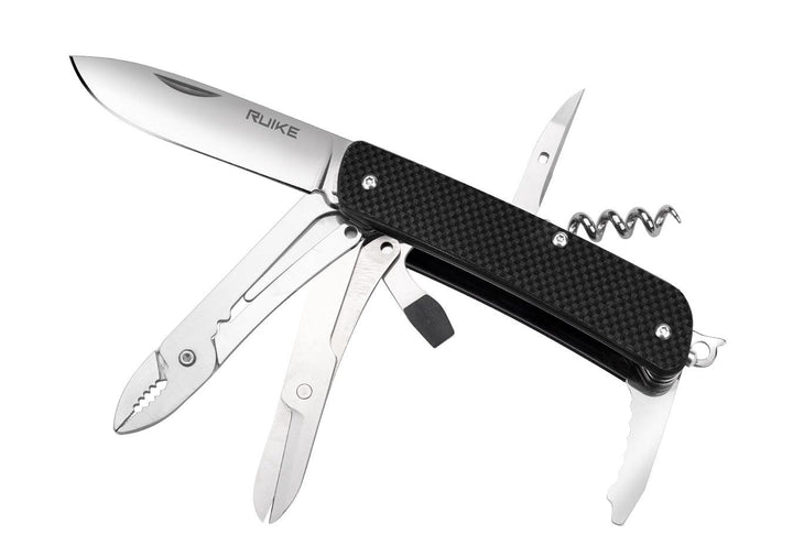 Ruike M41 Medium Folder Black G10 12C27 Sandvik - Knives.mx