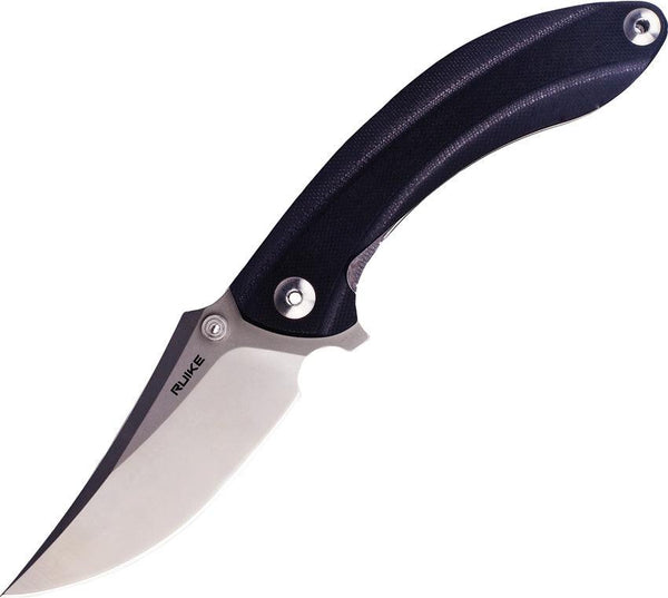 Ruike P155 Linerlock Black G10 Bead Blast 14C28N Sandvik - Knives.mx