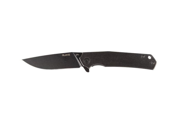 Ruike P801 Framelock Black Oxide Stainless 14C28N Sandvik - Knives.mx