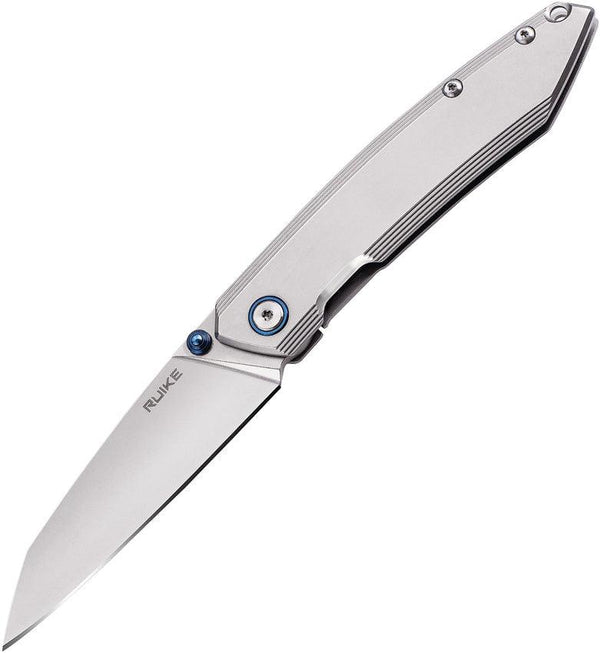 Ruike P831-SF Framelock Gray Matte 420 Satin 14C28N Sandvik - Knives.mx