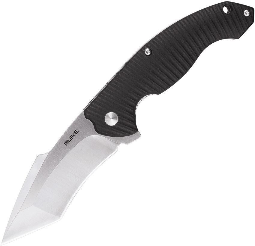 Ruike P851 Linerlock Black G10 Sandvik 14C28N - Knives.mx