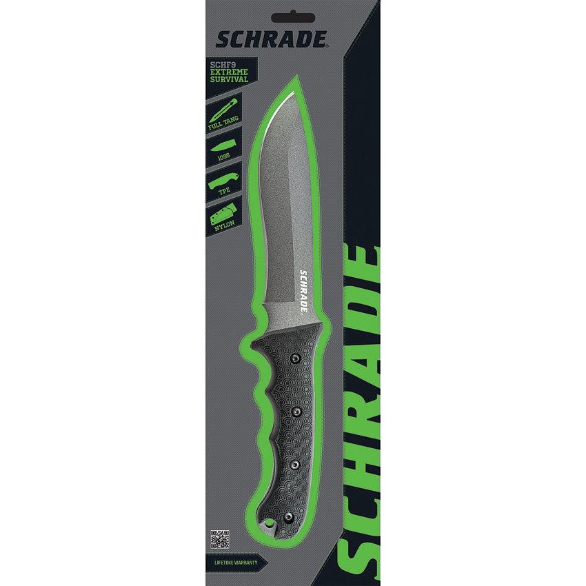 Schrade Extreme Survival Fixed Blade Gray 1095 - Knives.mx