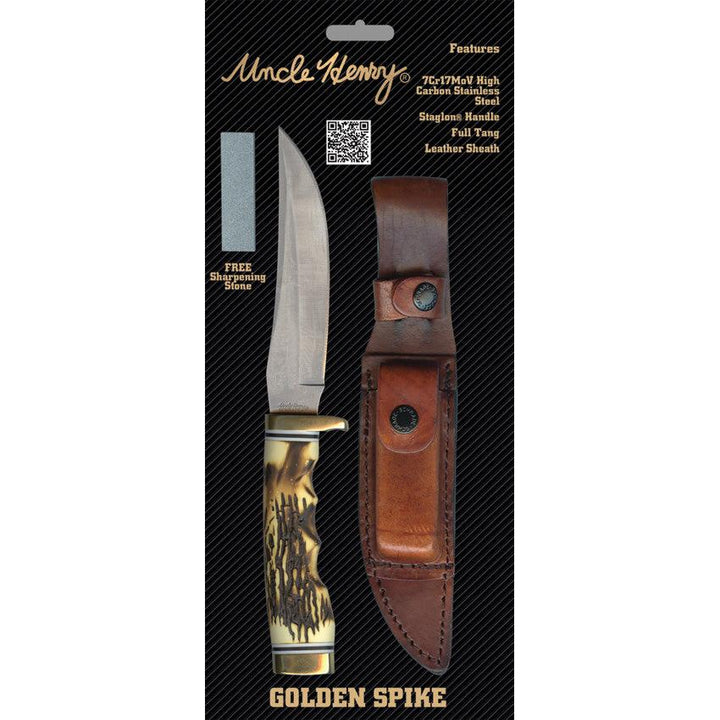 Schrade Uncle Henry Golden Spike - Knives.mx