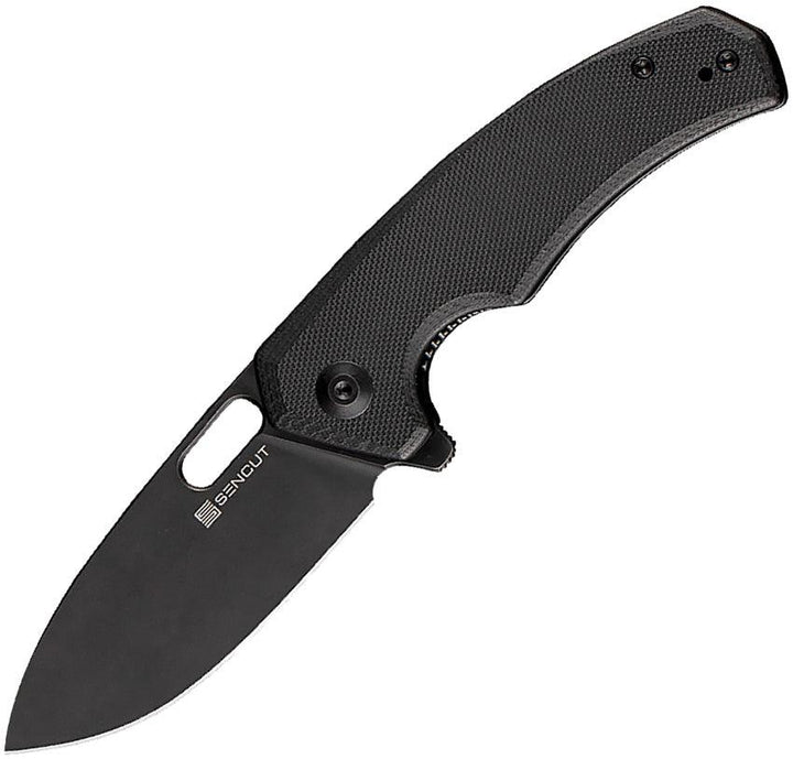 SENCUT Acumen Linerlock Blackout G10 Stonewash 9Cr18MoV - Knives.mx