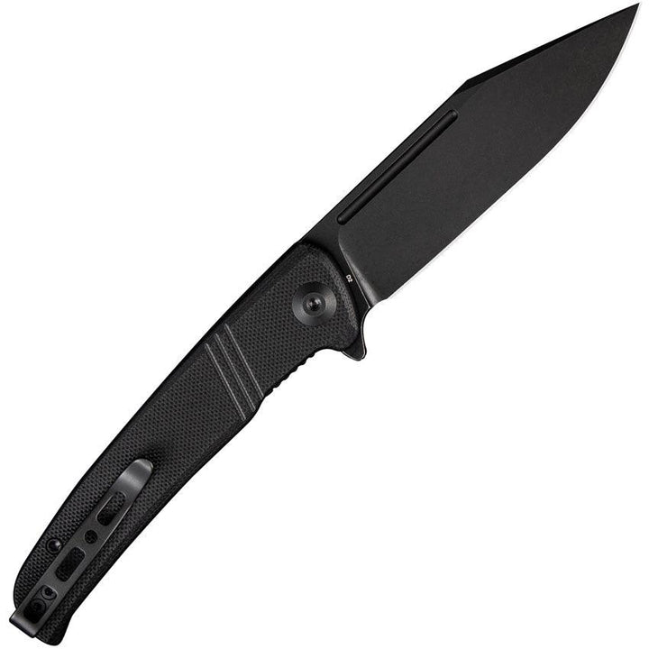 SENCUT Brazoria Linerlock Blackout G10 Stonewash D2 - Knives.mx